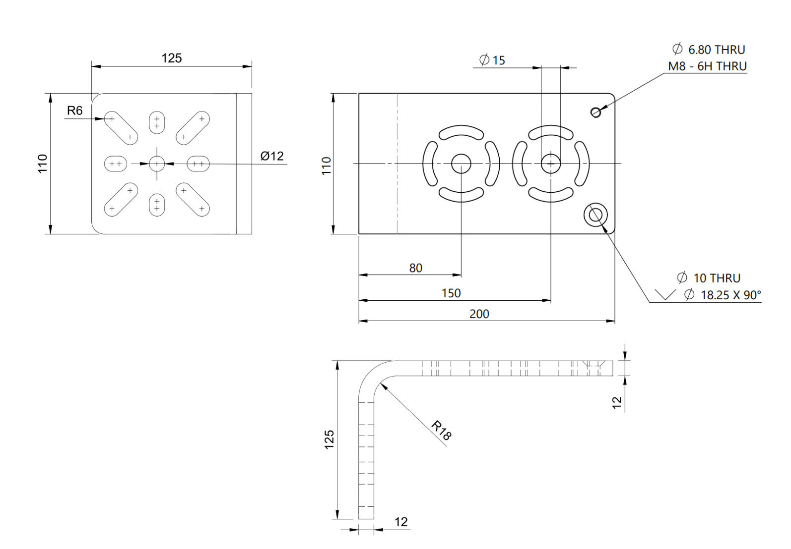 Bracket Drawings